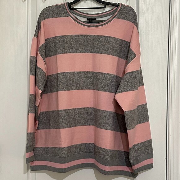 Torrid Drop Shoulder Crew Sweatshirt Size 2 - Picture 5 of 15